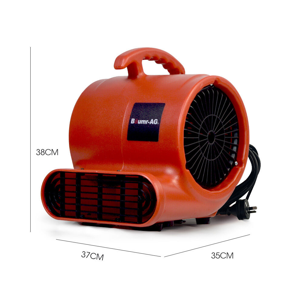 Baumr-AG 3-Speed Carpet Dryer Air Mover Blower Fan, 800CFM, Sealed Copper Motor, Poly Housing Price