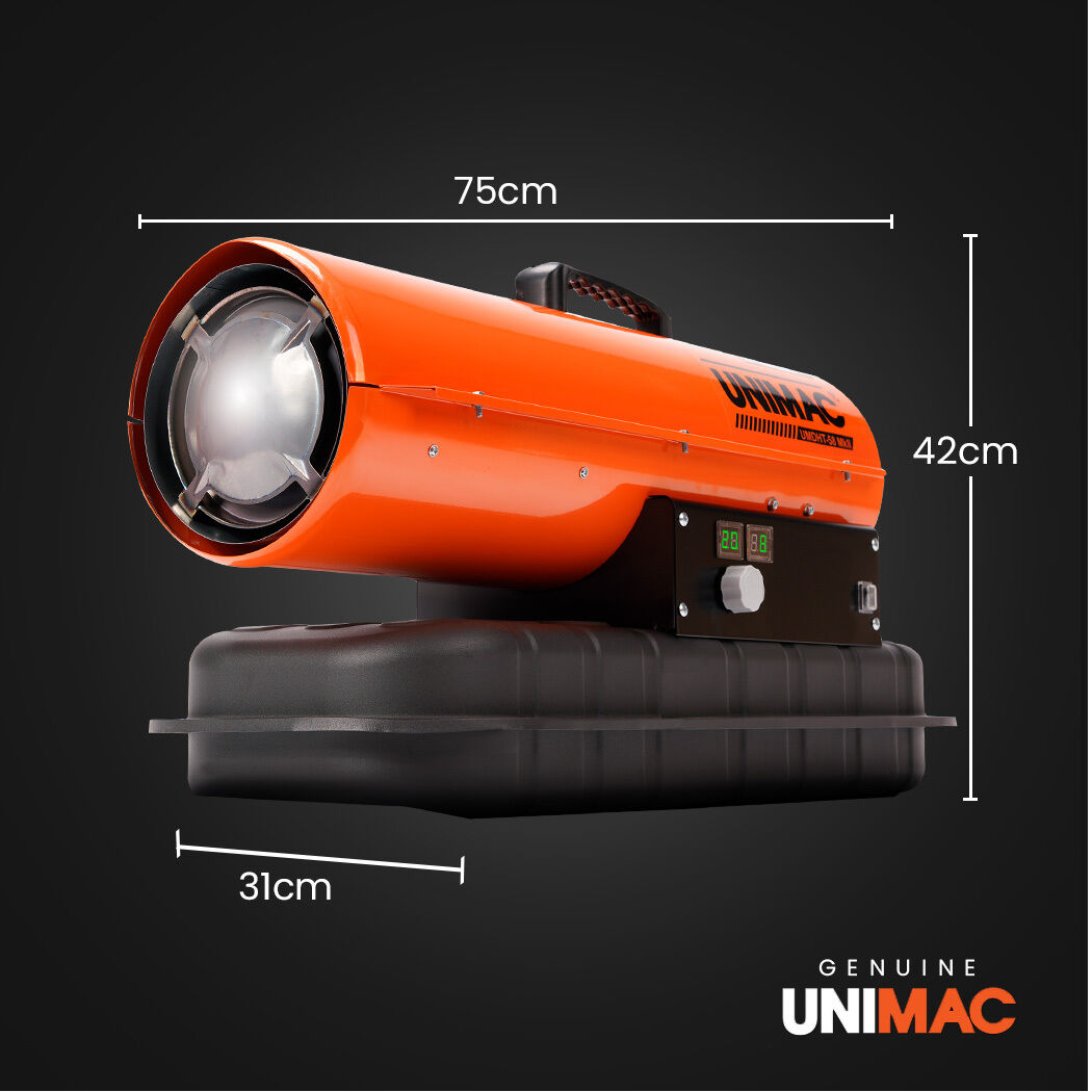 UNIMAC 20KW Portable Industrial Diesel Indirect Forced Air Space Heater Price