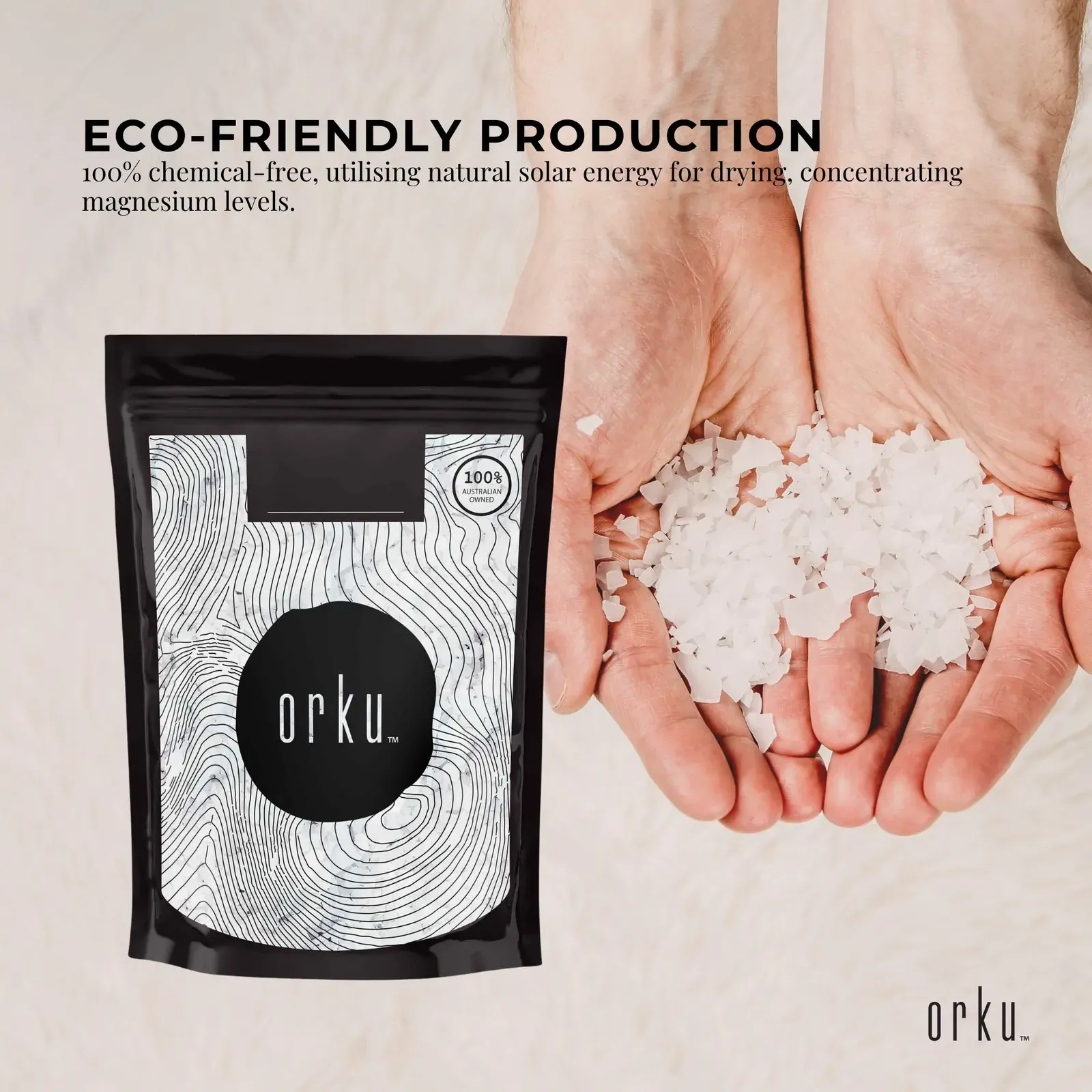 100g Magnesium Chloride Flakes Hexahydrate - Organic USP Food Grade Bath Salt Price