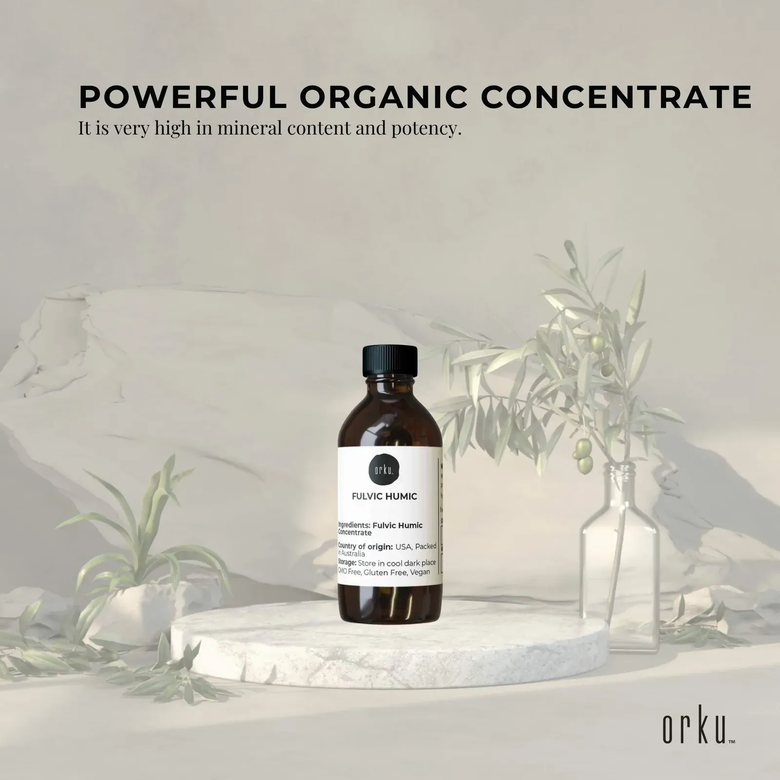 30ml Fulvic Humic Acid Liquid Concentrate FHC Price