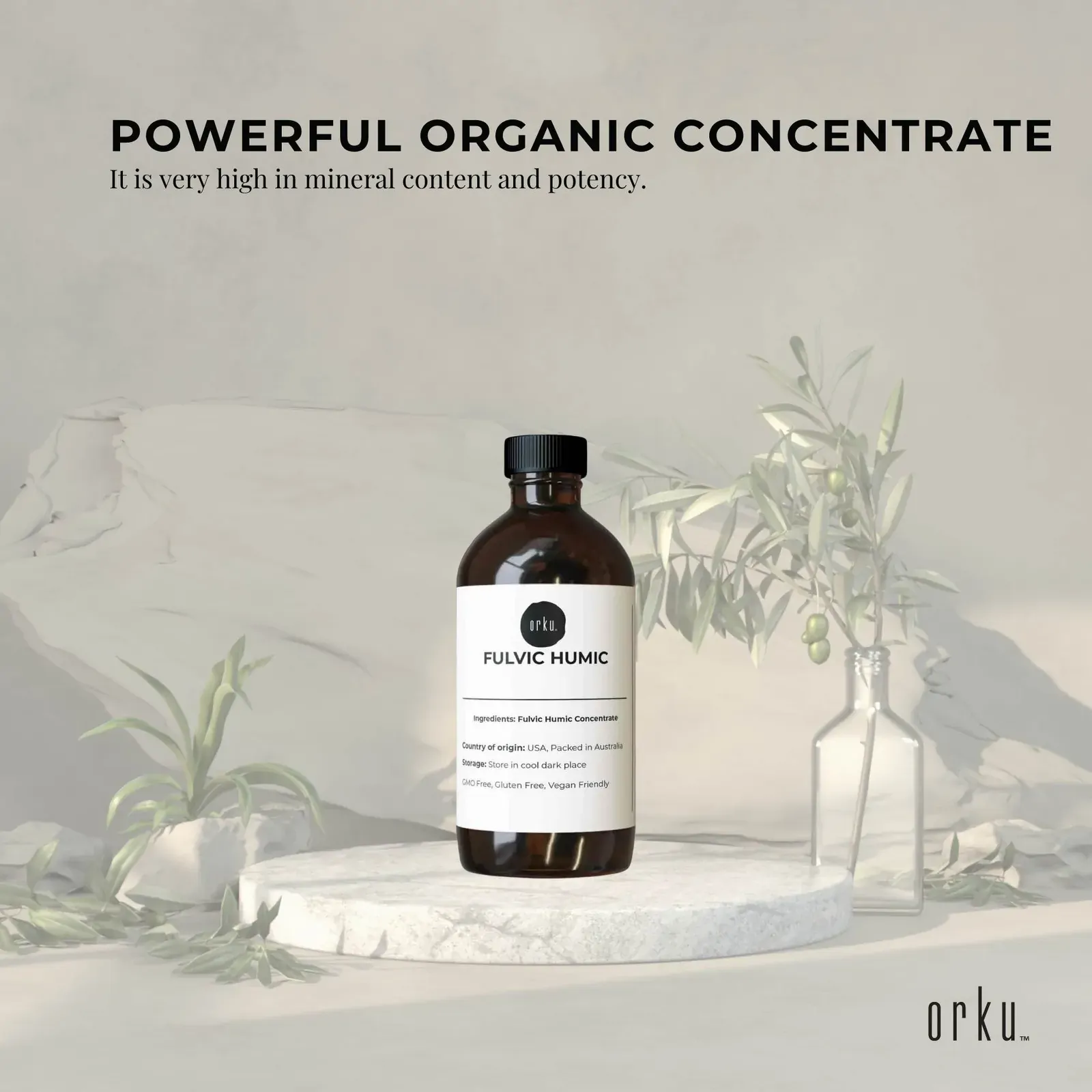 100ml Fulvic Humic Liquid Concentrate FHC Price