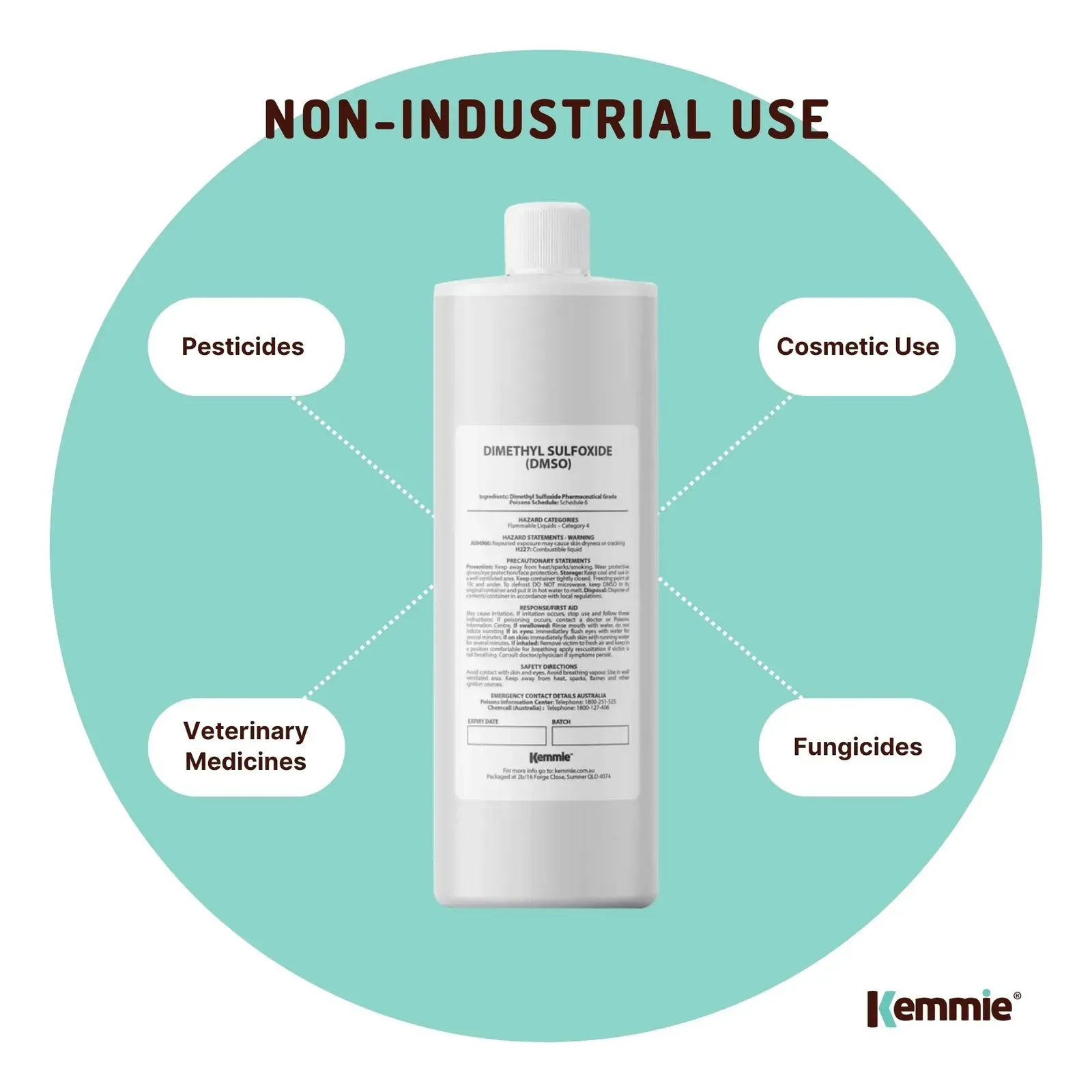500ml DMSO Liquid 99.9% Pure Pharmaceutical Dimethyl Sulfoxide Grade Solvent Price
