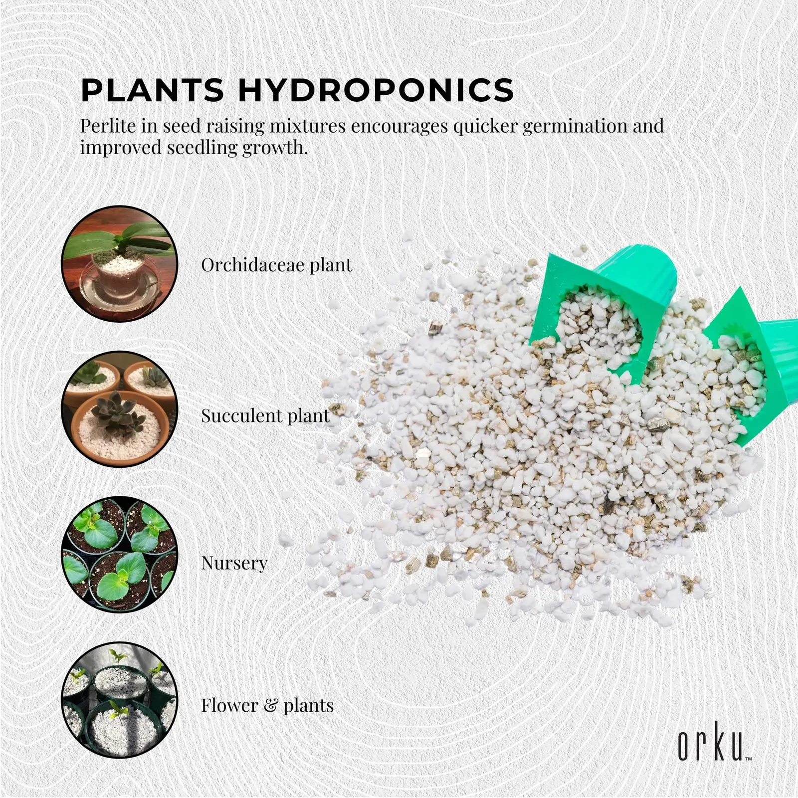 100L Perlite Coarse Premium Soil Expanded Medium Plants Hydroponics Bulk Price