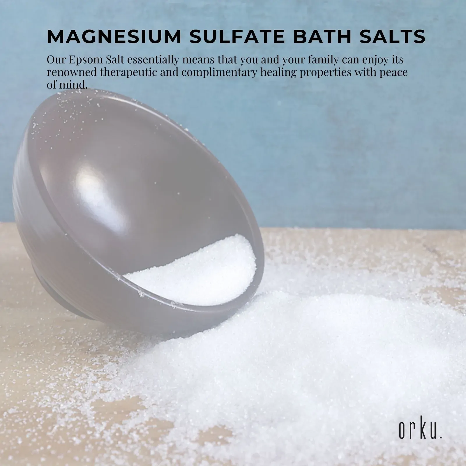 100g USP Epsom Salt Pharmaceutical Grade - Magnesium Sulfate Body Bath Salts Price
