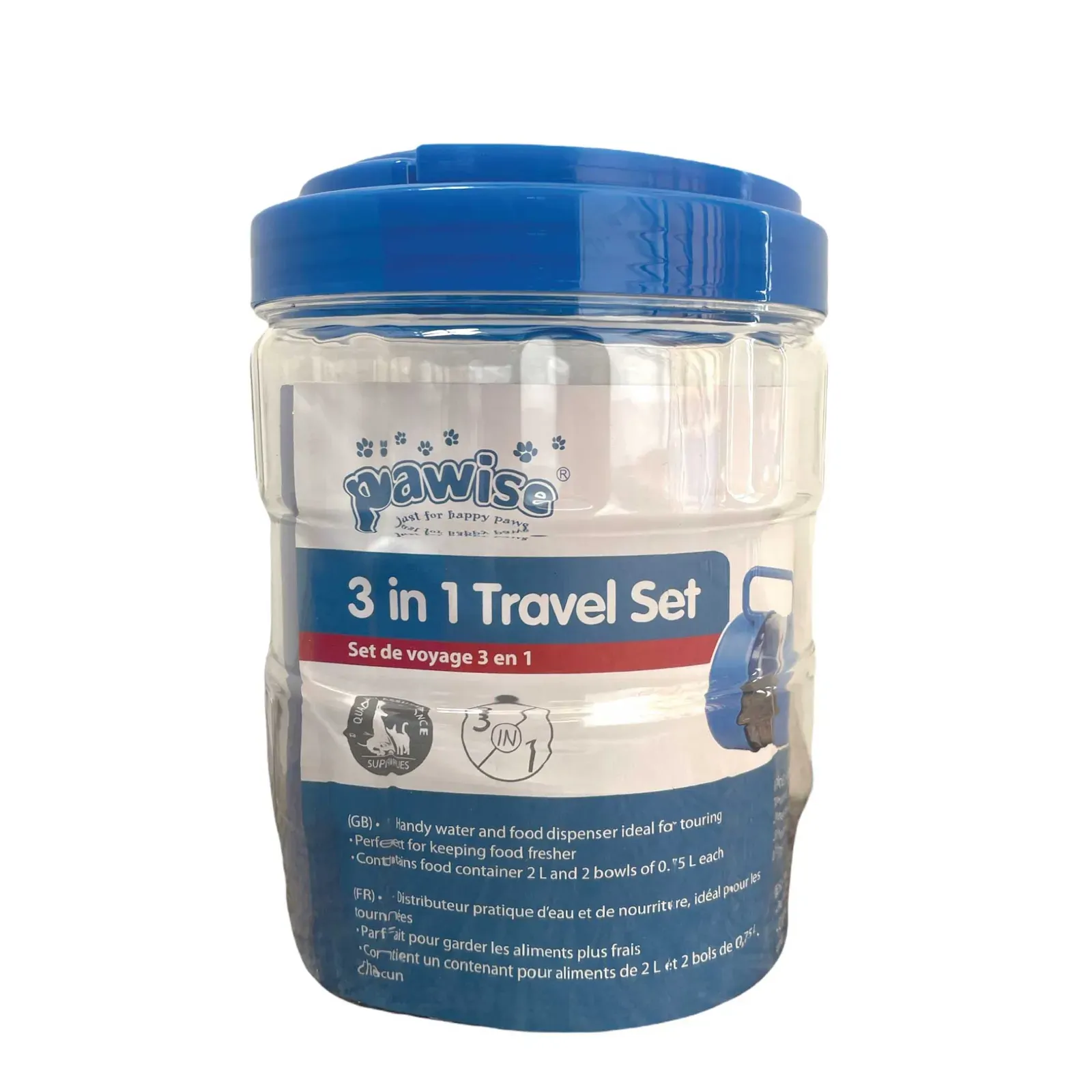 3 In 1 Pet Travel Food Water Bowl Set Dog Cat Portable Feeding Carry Container Price