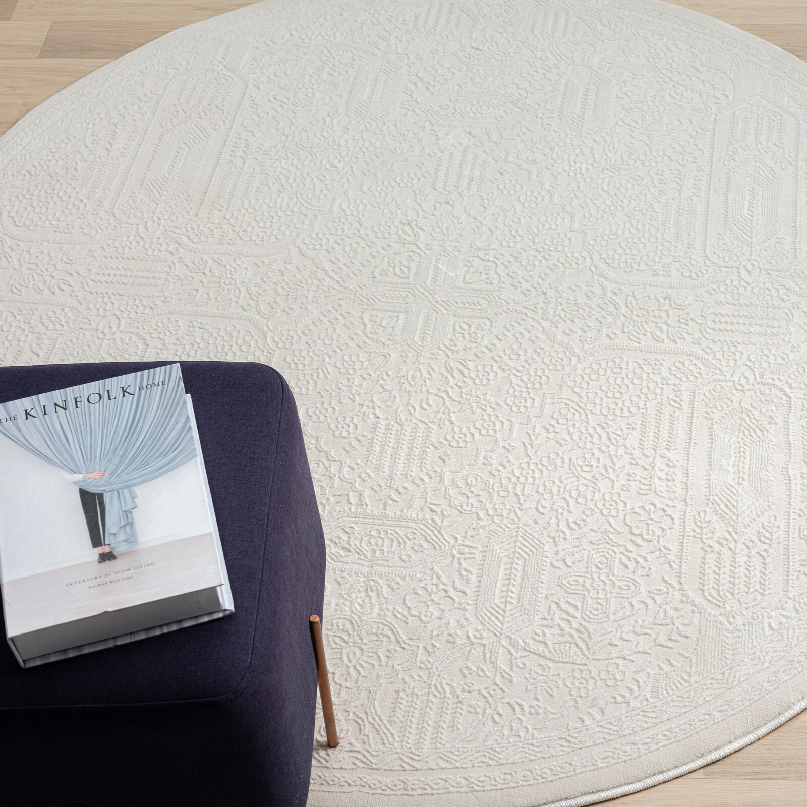 Grande Jacquard Rug - Ivory - 80x150 Price