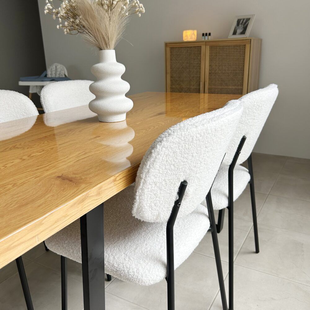 Venice Rectangular Dining Table 170cm Natural Price