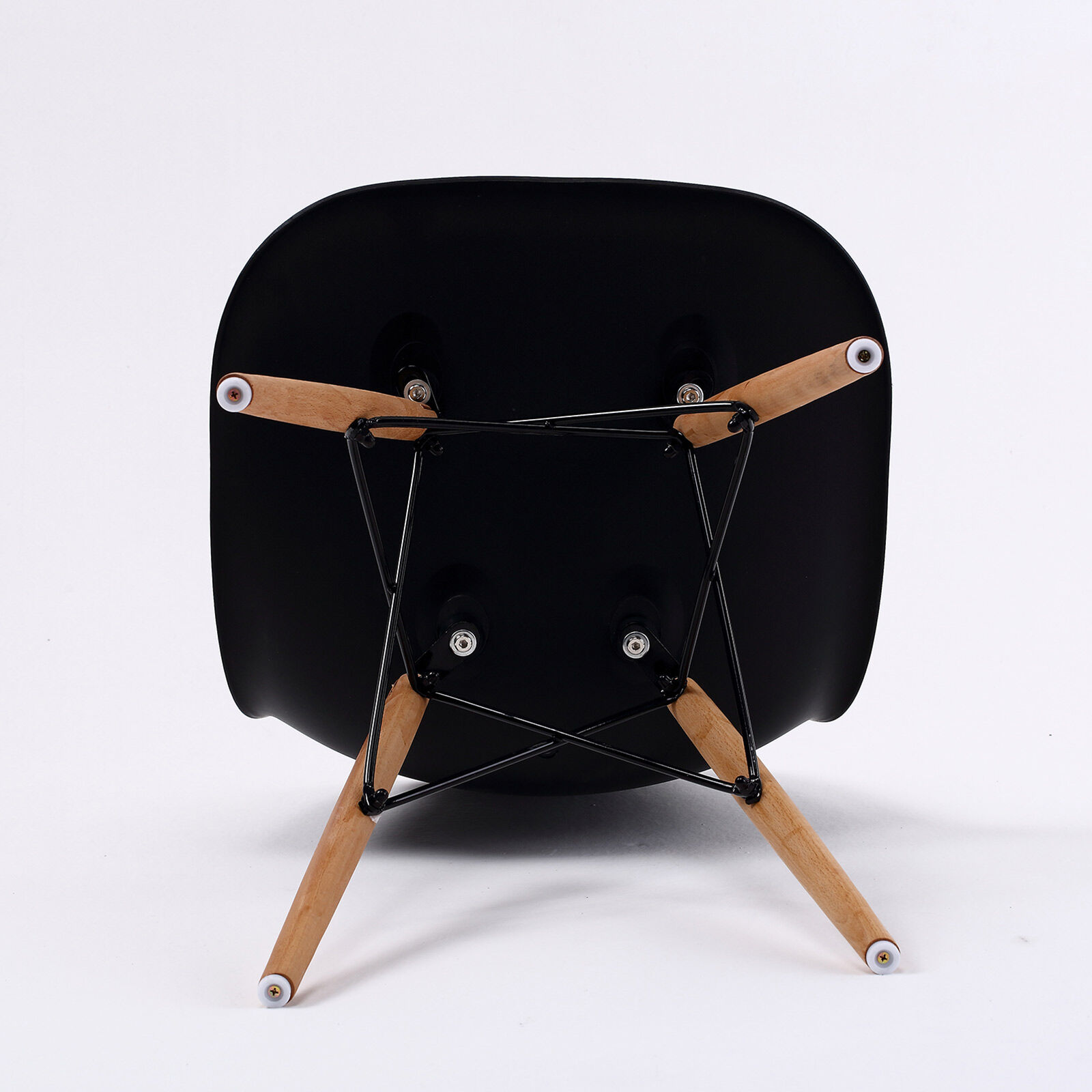 2X Retro Dining Cafe Chair DSW BLACK Price