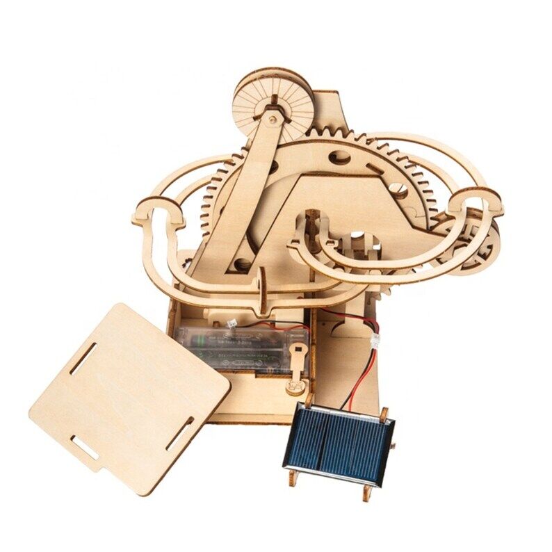 3D Wooden Marble Run Puzzle Craft Toy, Gift for Adults & Teen Boys Girls, Age 14+, DIY Model Building Kits - Waterwheel Coaster Price