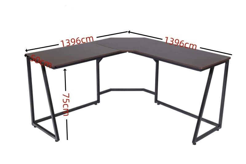 YES4HOMES Corner Computer Desk, Sturdy Home Office Gaming Desk for Laptop, Writing Table, Multipurpose Workstation Price