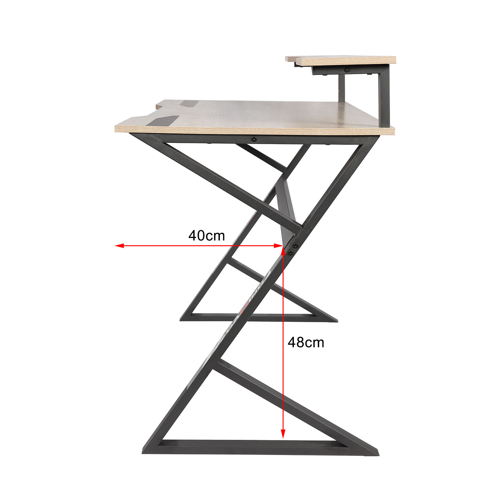 YES4HOMES Computer Desk, Sturdy Home Office Gaming Desk for Laptop, Modern Simple Style Writing Table, Multipurpose Workstation Price