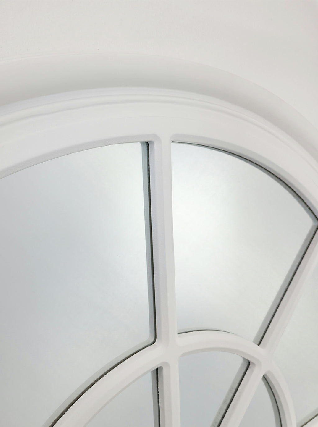 Window Style Mirror - White Arch 70 CM x 130 CM Price