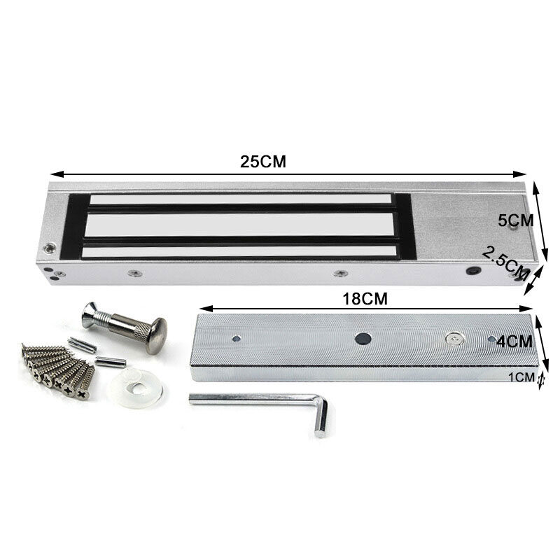 Electric Magnetic Lock Holding Force for Access Control Single Door12V 280KG Price
