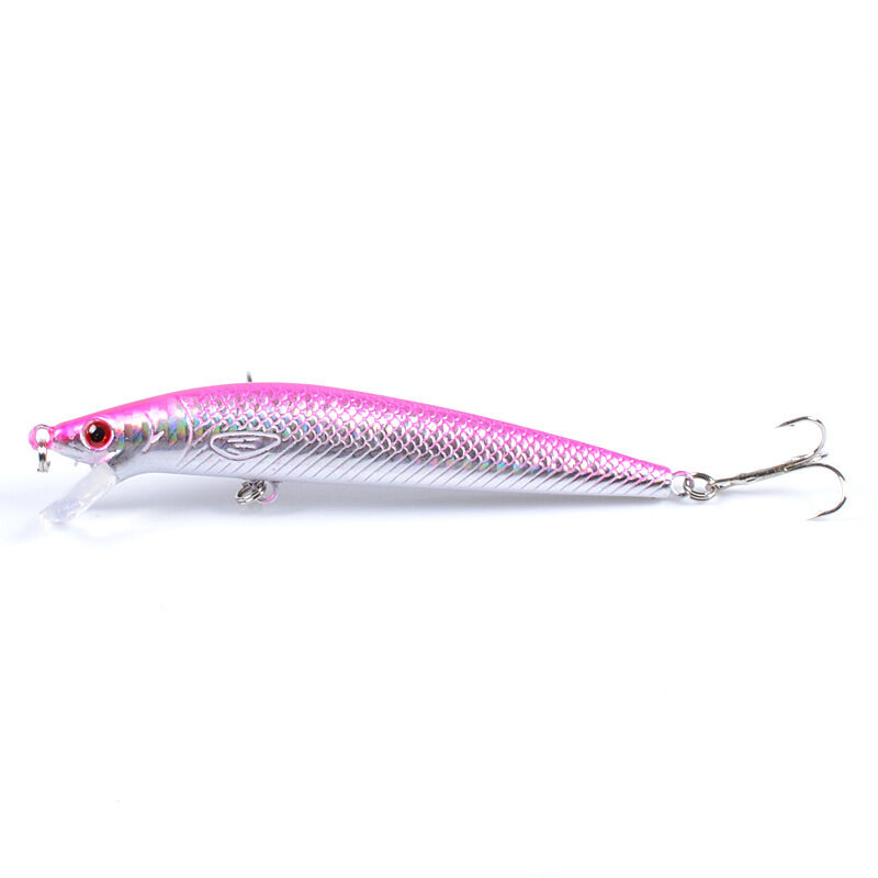 7x Popper Minnow 11.8cm Fishing Lure Lures Surface Tackle Fresh Saltwater Price