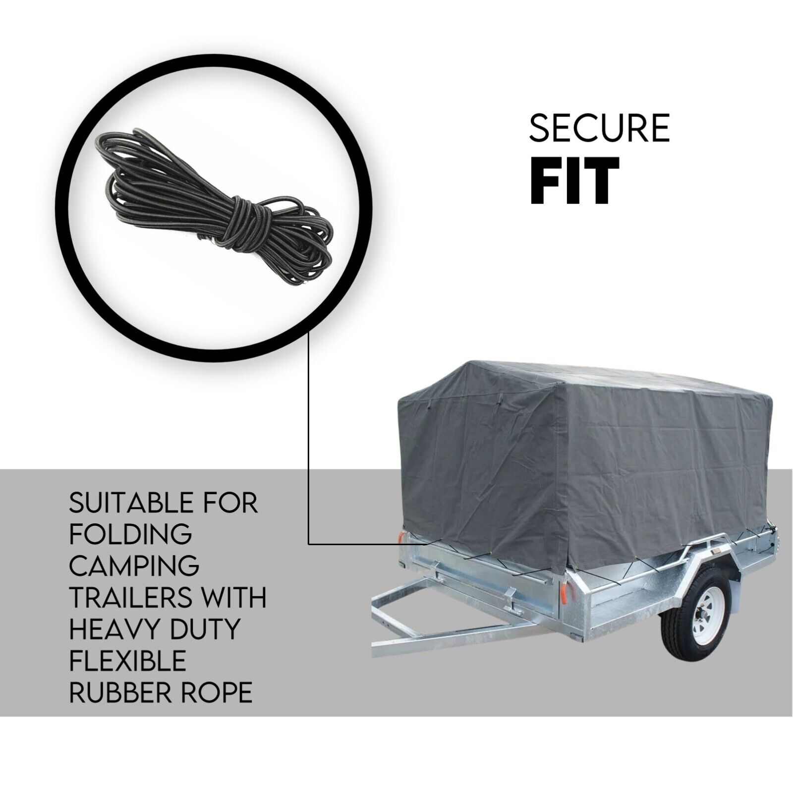 6X4 TRAILER CAGE CANVAS COVER (600mm) Heavy Duty Canvas Best Quality Waterproof Price