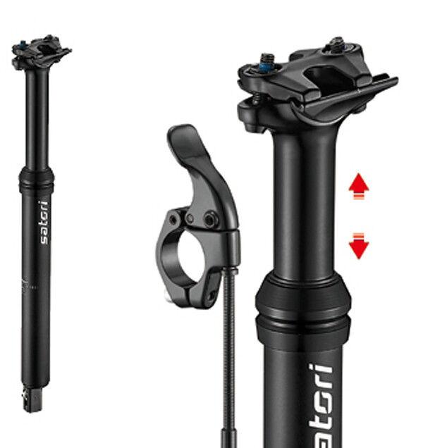 Satori Sorata Pro MTB Mountain Bike Adjustable Seatpost Internal Cable 30.9 Diameter 125mm Travel Price