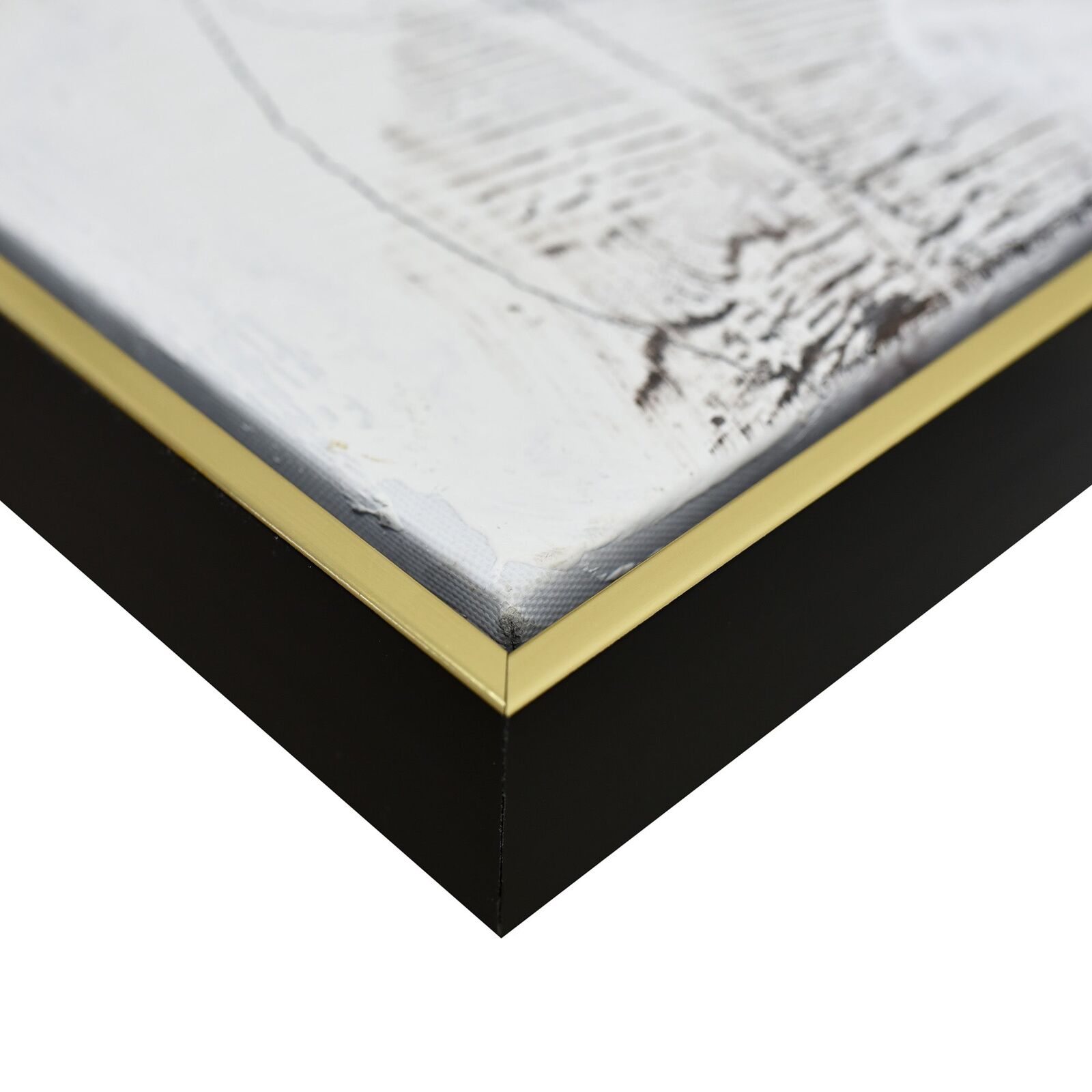 100X100cm Soft Essence Gold Framed Hand Painted Canvas Wall Art Price