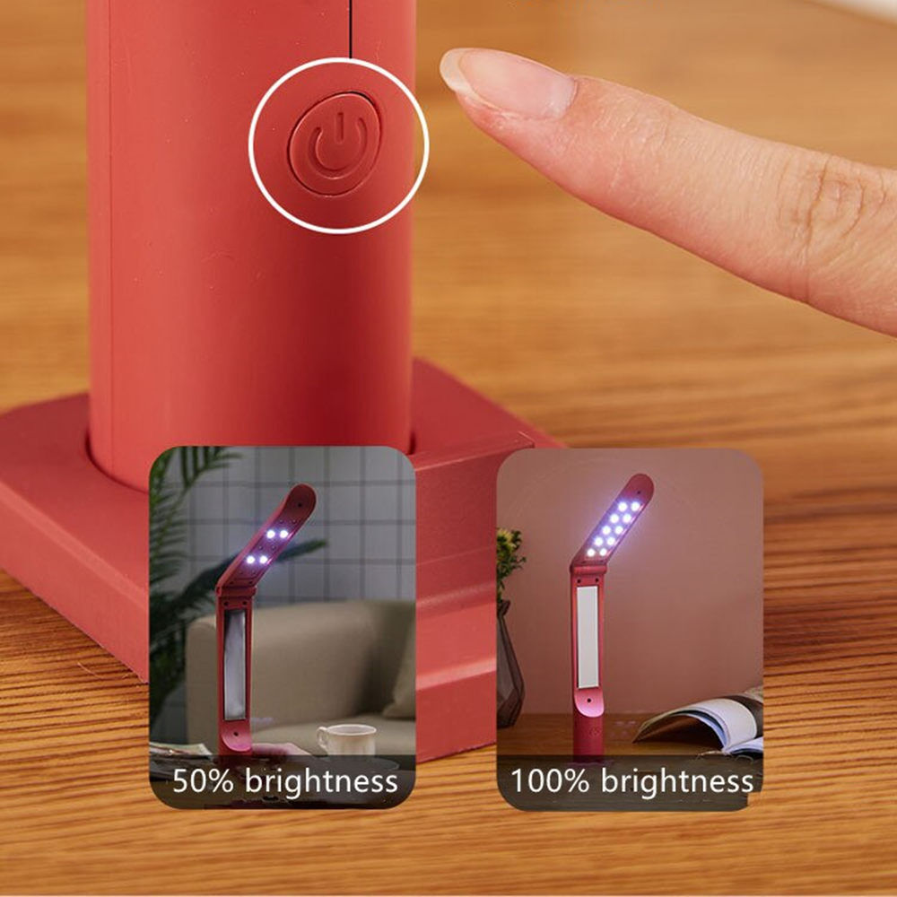 JY Penguin Lamp USB Rechargeable Reading Light Portable Bedside- Black Price