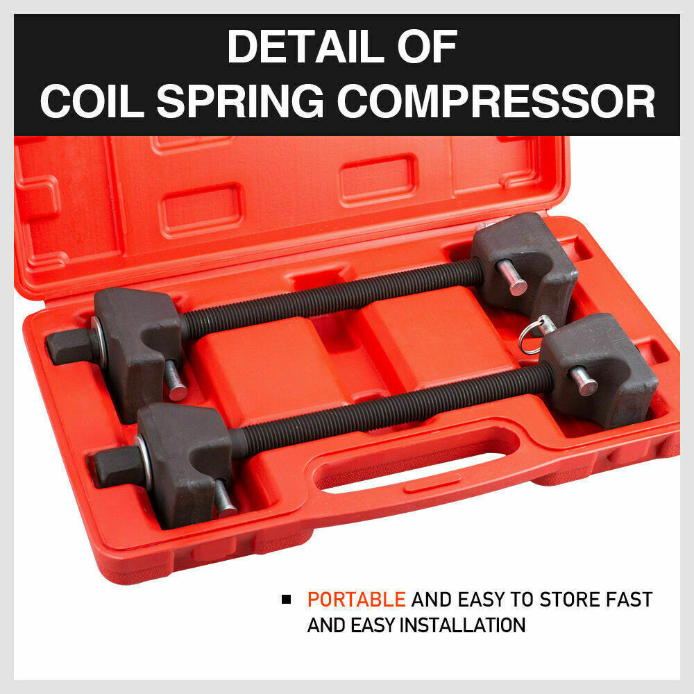 2Pc Heavy Duty Coil Spring Compressor Clamp Car Truck Shocker Struts Replace Price