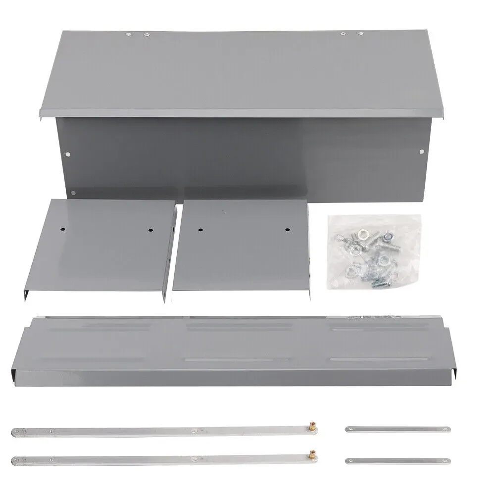 5KG 7.5L Garden Farm Automatic Food Storage Box Stand Chicken Feeder Poultry AU Price