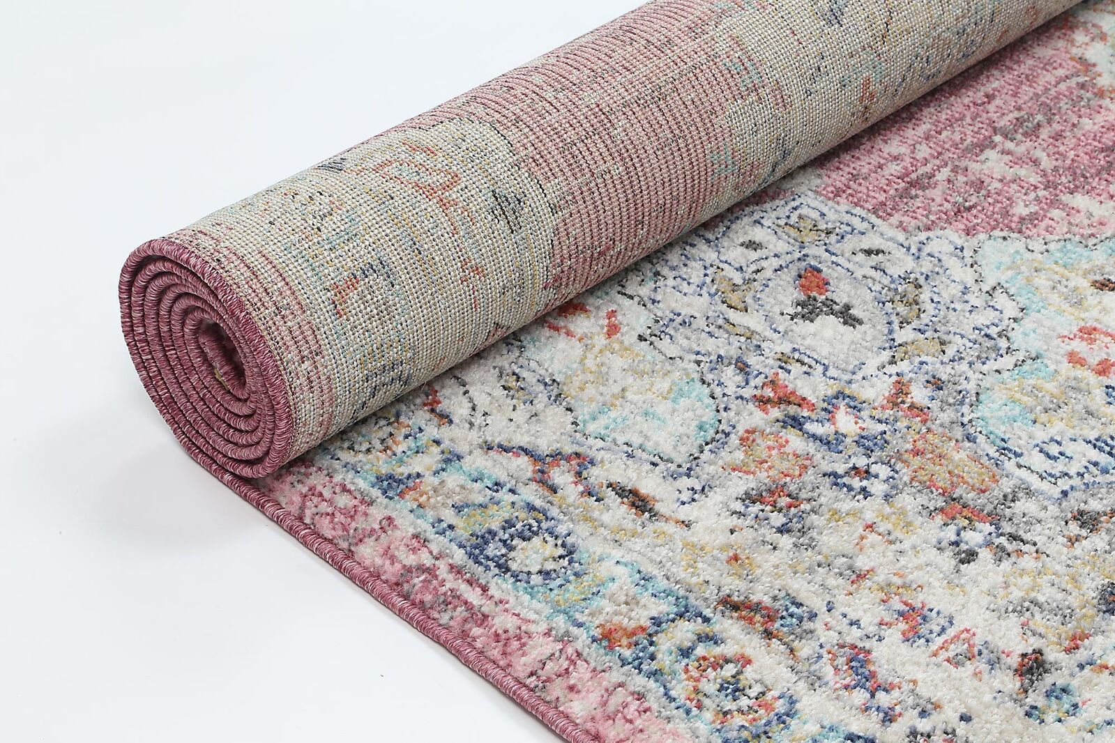 hollow-medalion-transitional-blush-rug 160x230 Price