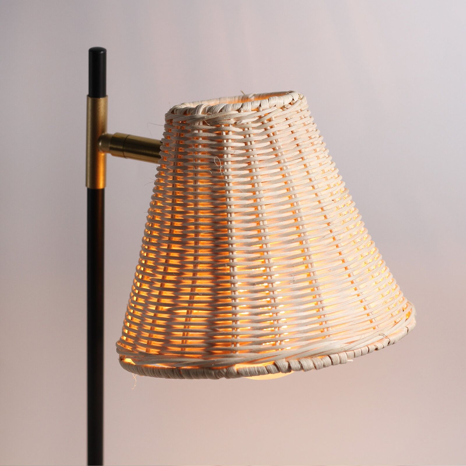 Yvette Rattan Floor Lamp Price
