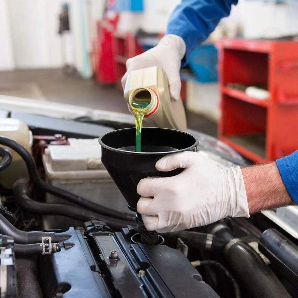 1x Car Auto Motorcycle Plastic Flexible Spout Gas Oil Water Fuel Funnel Tool Kit Price