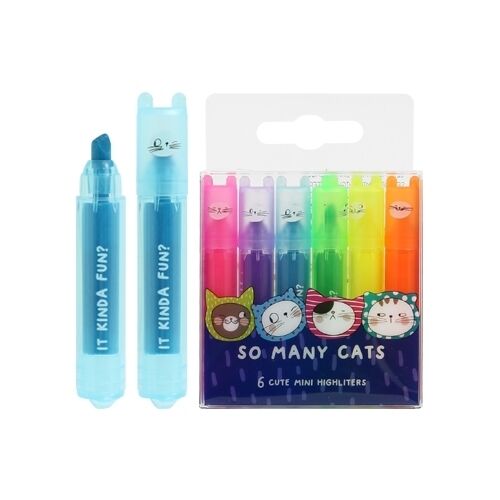 36pcs So Many Cats Cute Scented Mini Highlighter Pens Price