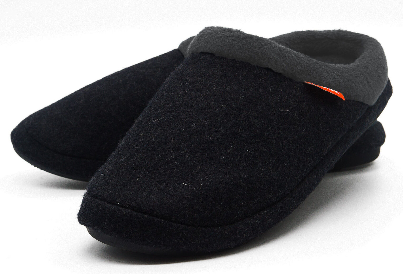 ARCHLINE Orthotic Slippers Slip On Arch Scuffs Orthopedic Moccasins - Charcoal Marle - EUR 45 Price