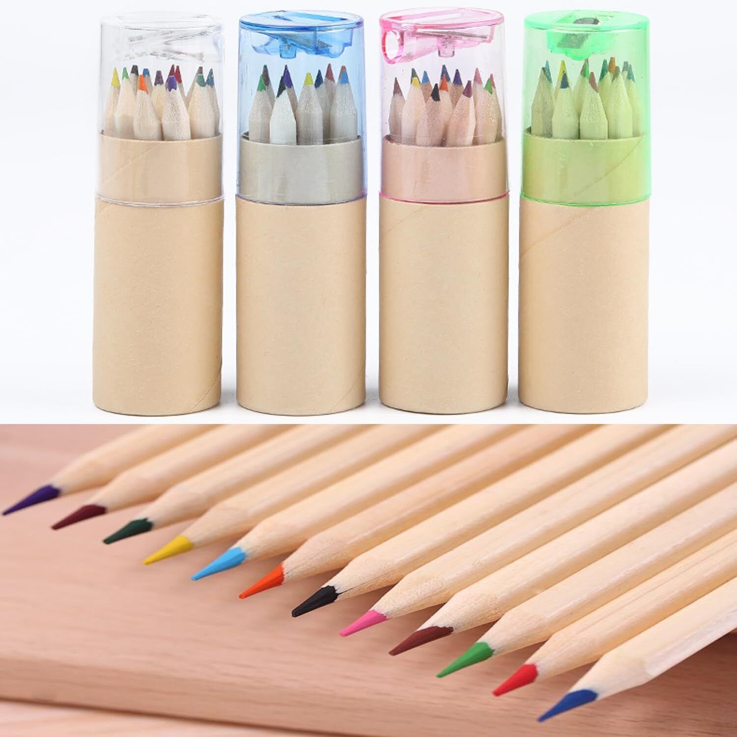 18pcs Mini Colour Pencils Junior Artist Coloured Pencils Kids Drawing Pencil Price
