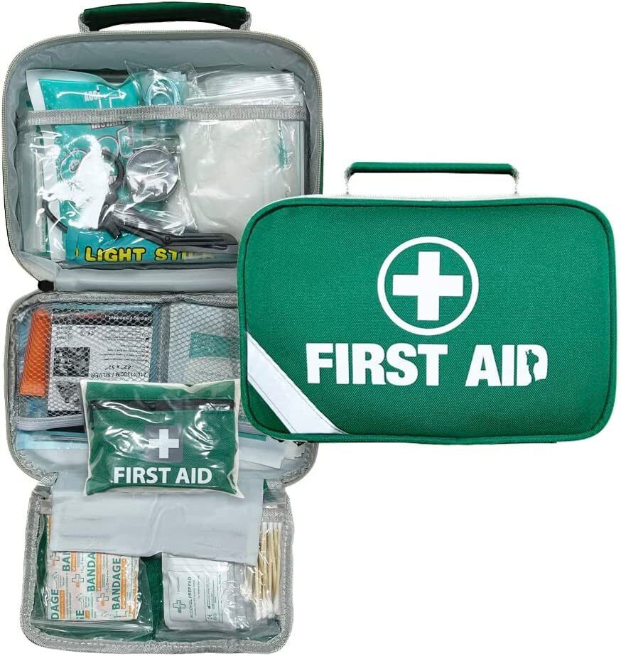 258pcs PREMIUM FIRST AID KIT Medical Travel Set Emergency Family Safety Office Price