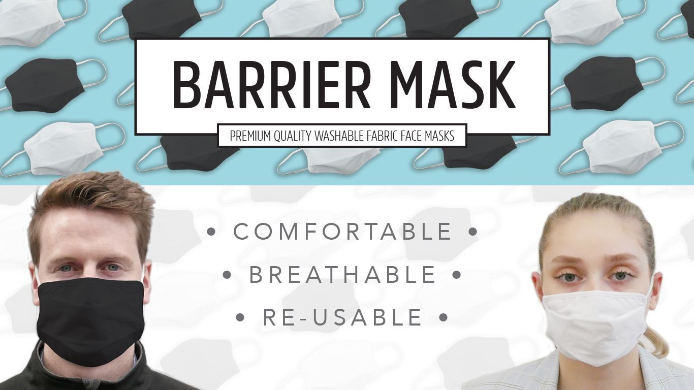 6x Tigerplast Fabric Face Mask Washable Reusable Mask Protect Cover - White Price