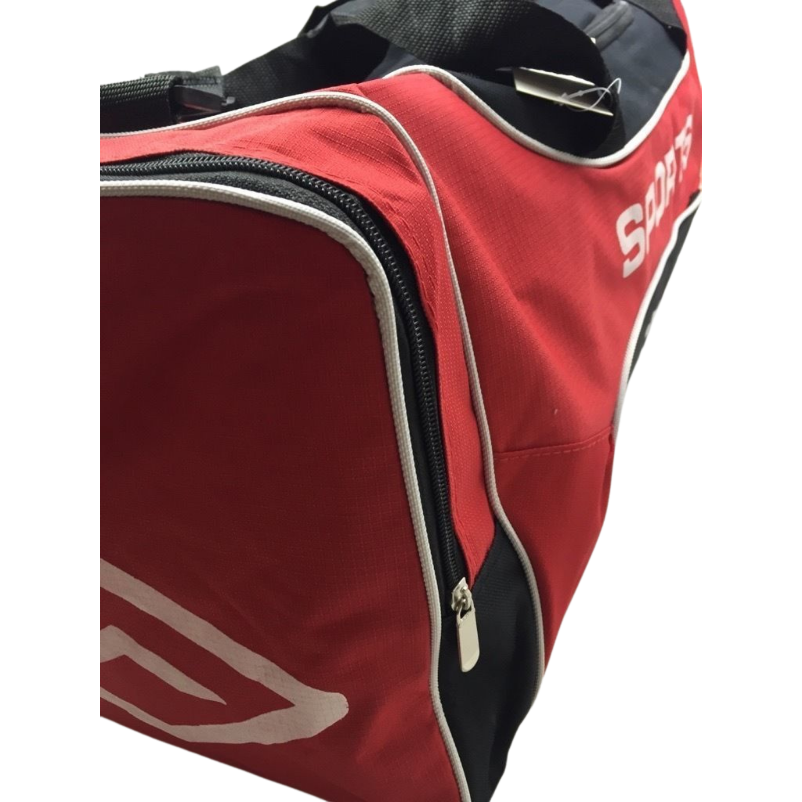 MEDIUM SPORTS BAG With Shoulder Strap Gym Duffle Travel Bags Water Resistant - Red Price