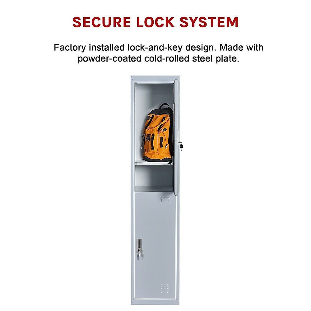 Two-Door Office Gym Shed Storage Lockers Price