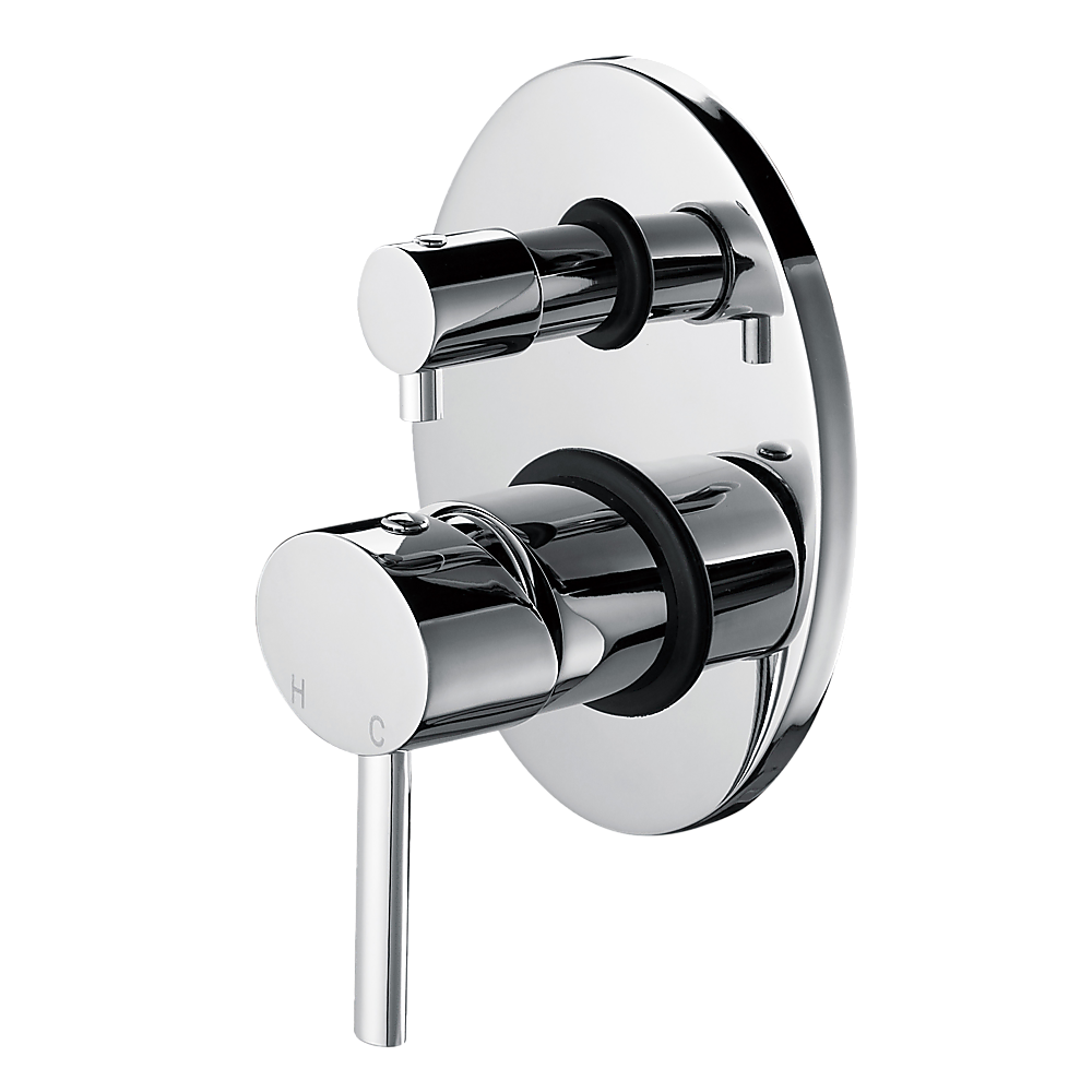Chrome Bathroom Shower Wall Mixer Diverter w/ WaterMark Price