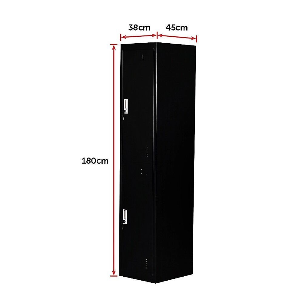 Two-Door Office Gym Shed Storage Lockers Price