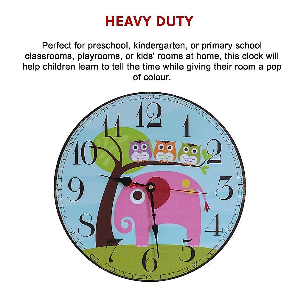 Large Kids Wall Clock Price