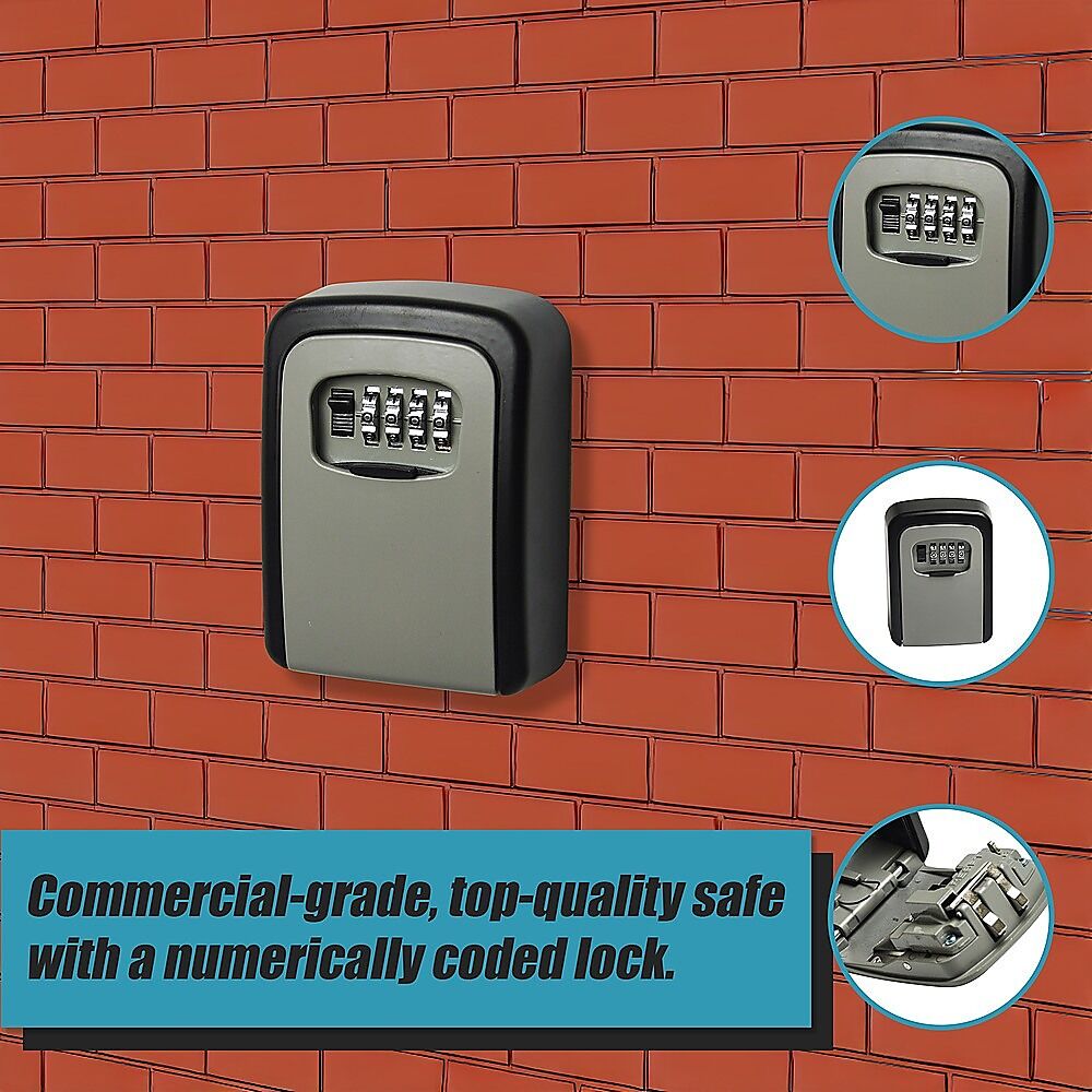 Commercial Grade Lock Wall Mounted Key Safe Storage Lock Box security Price