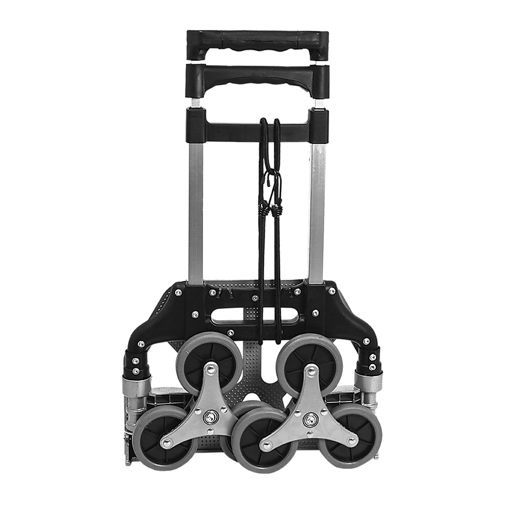 Stair Climbing Trolley 6 Wheels Aluminium Folding Hand Cart Climb Steps Price