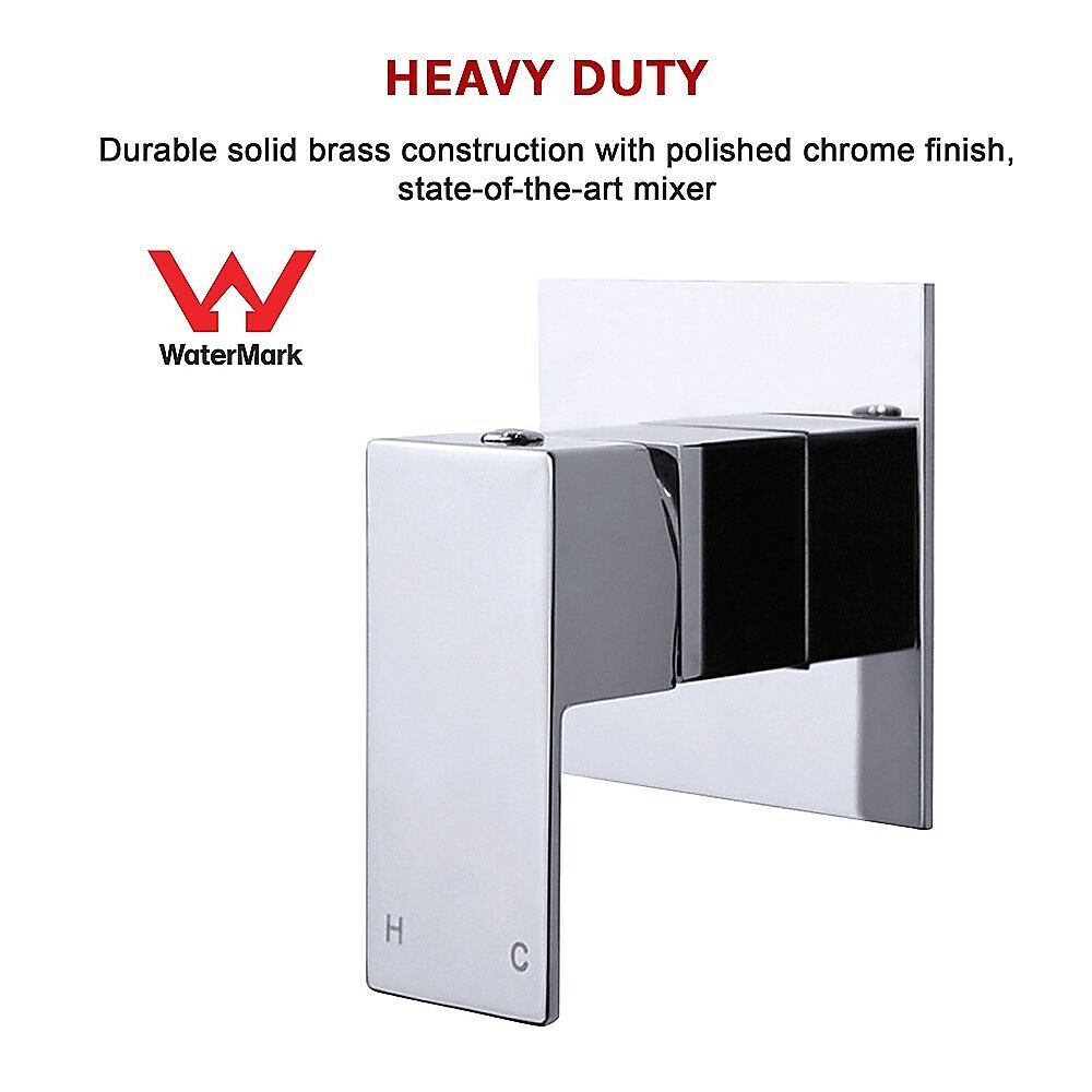 Chrome Bathroom Shower Wall Mixer w/ WaterMark Price