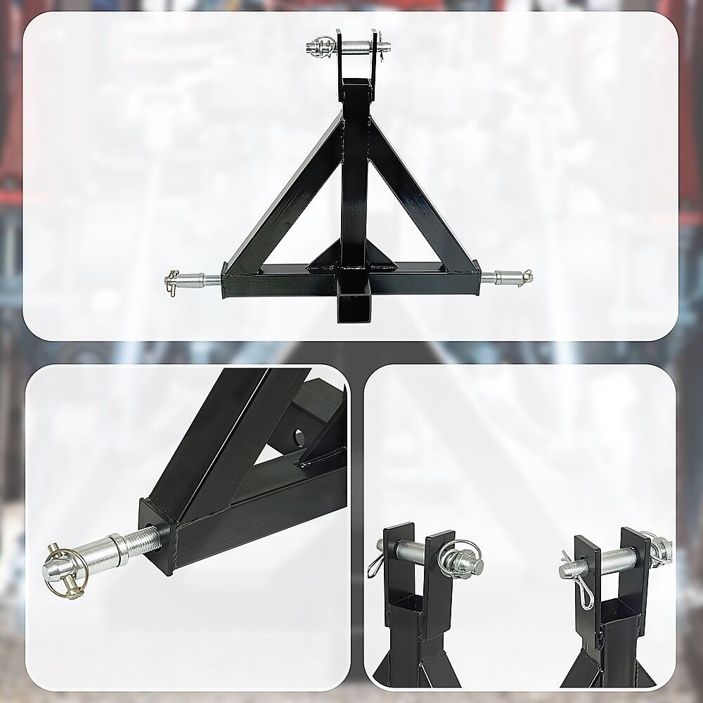 Heavy Duty Steel 3 Point 2" Trailer Hitch Receiver Tow Drawbar For Cat 1 Tractor Price
