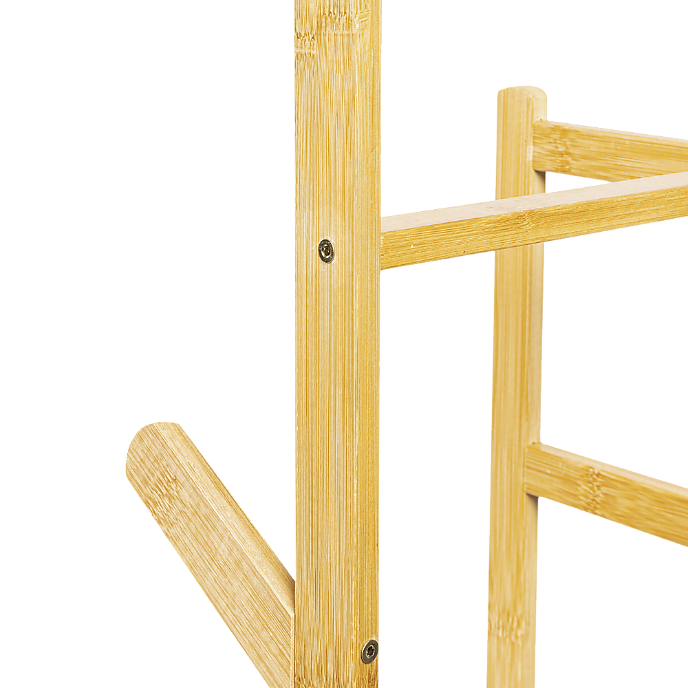 Clothes Coat Rack Garment Stand Shelf Wooden Tree Hanger Bag Hat Hook Holder Price