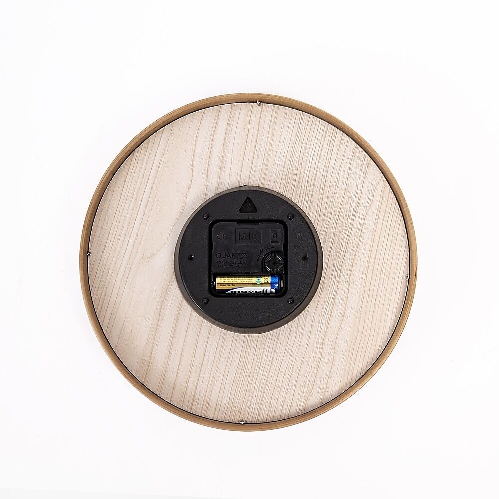 10" Clock Wooden Modern Wall Art Price
