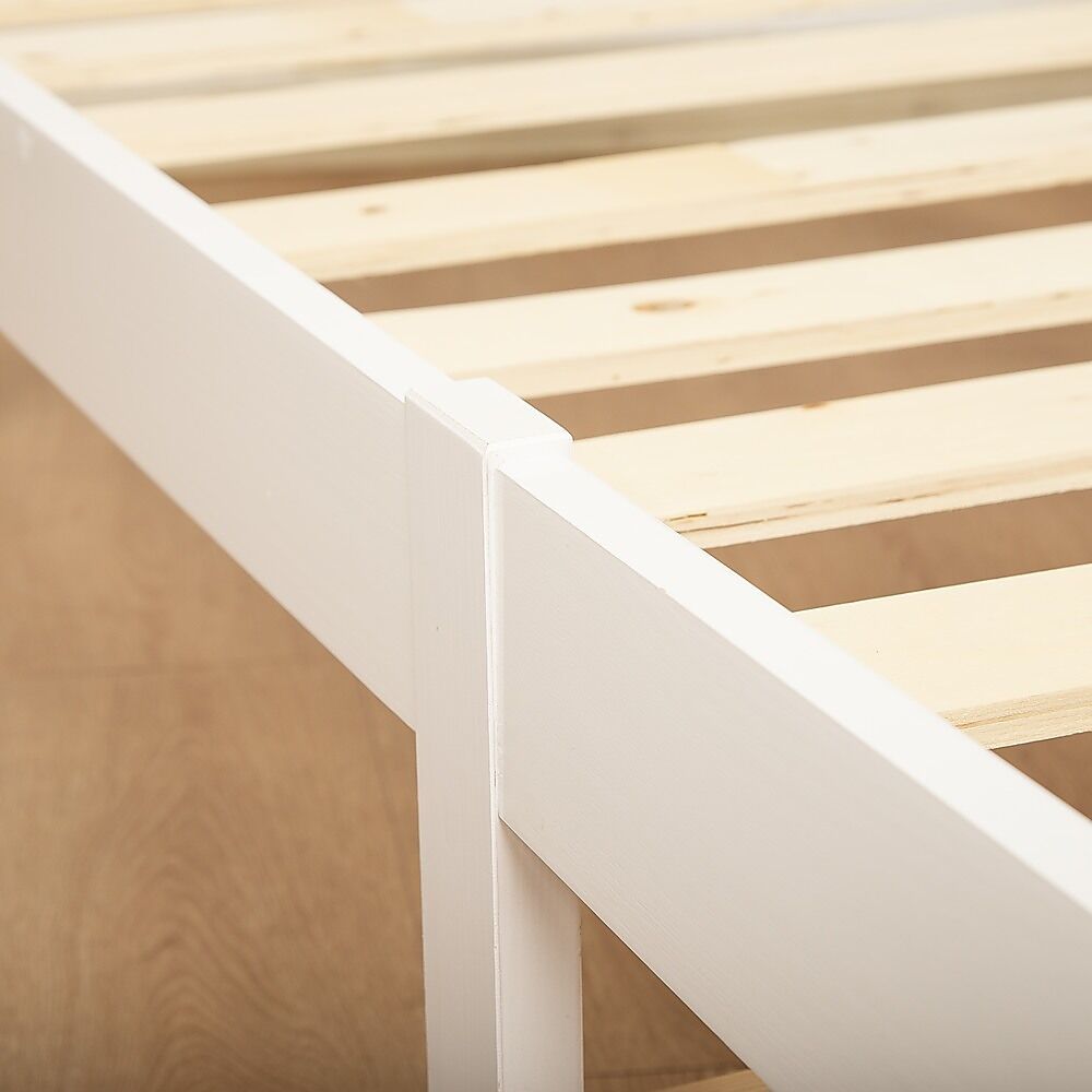 Natural Wooden Bed Frame Home Furniture Price