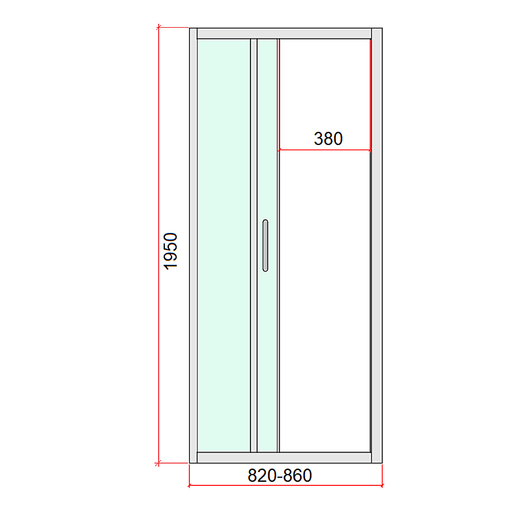40mm Adjustable Contemporary Corner Sliding Chrome Shower Screen 86x80cm Price