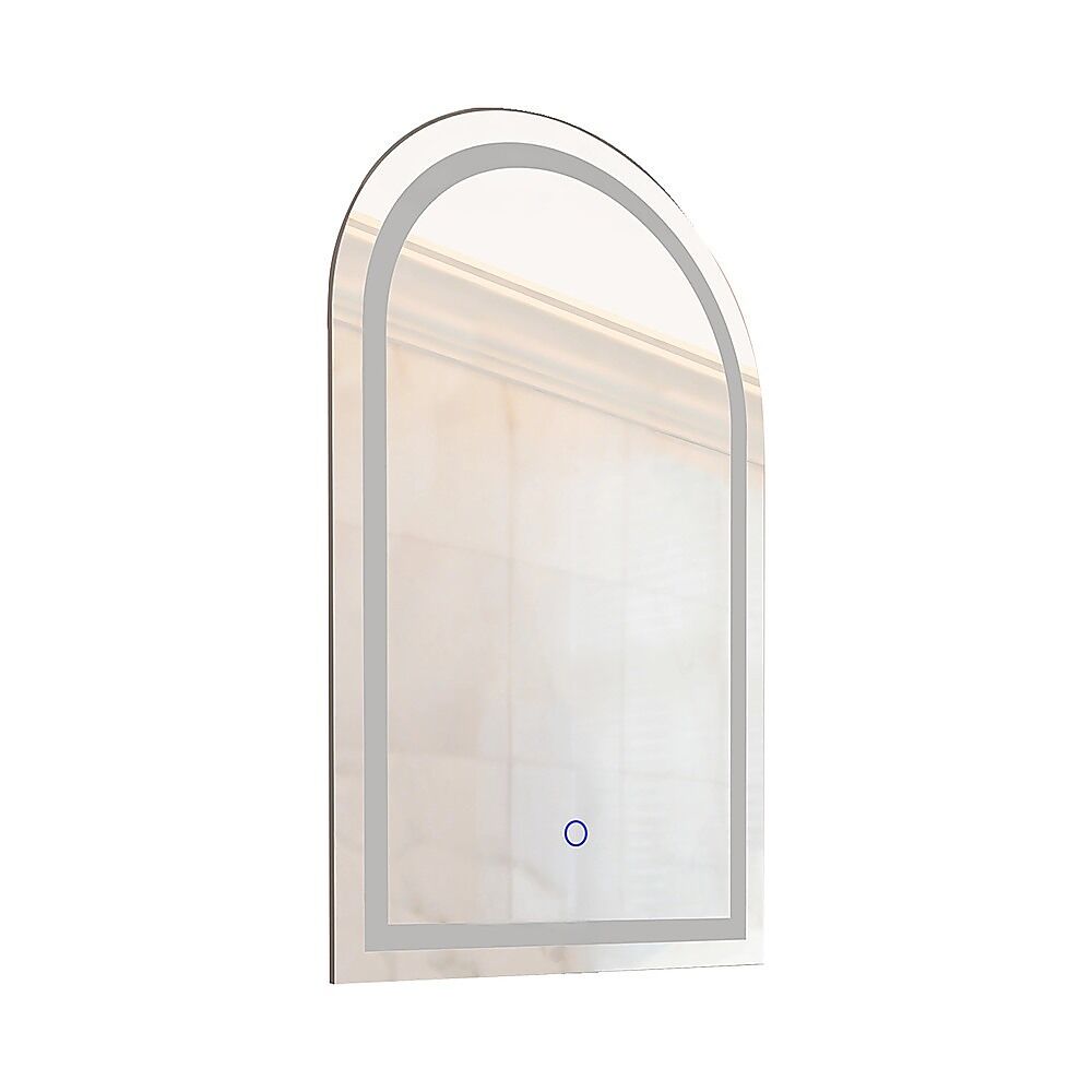 Arched LED Wall Mirror Bathroom Mirrors Makeup Anti-fog 600mm x 1000mm Price