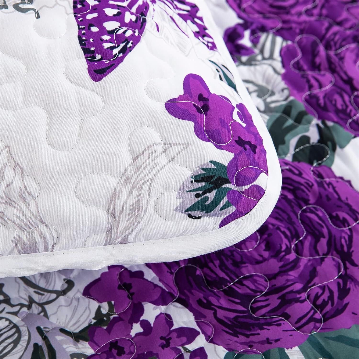 Eclectic Quilted coverlet and pillowcovers set: Add Unique Flair - Queen size Price