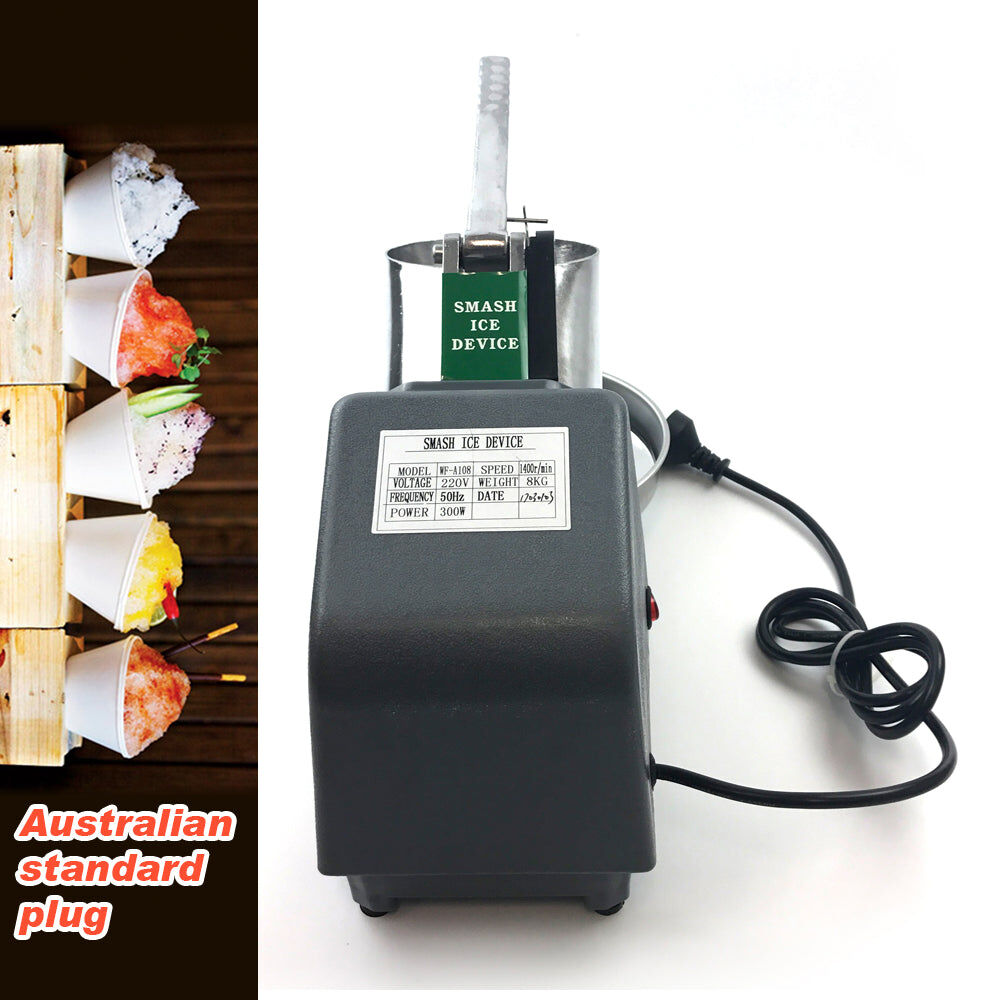 Electric Ice Crusher Ice Shaver Snow Cone Maker Machine Home Commercial AU Plug Price