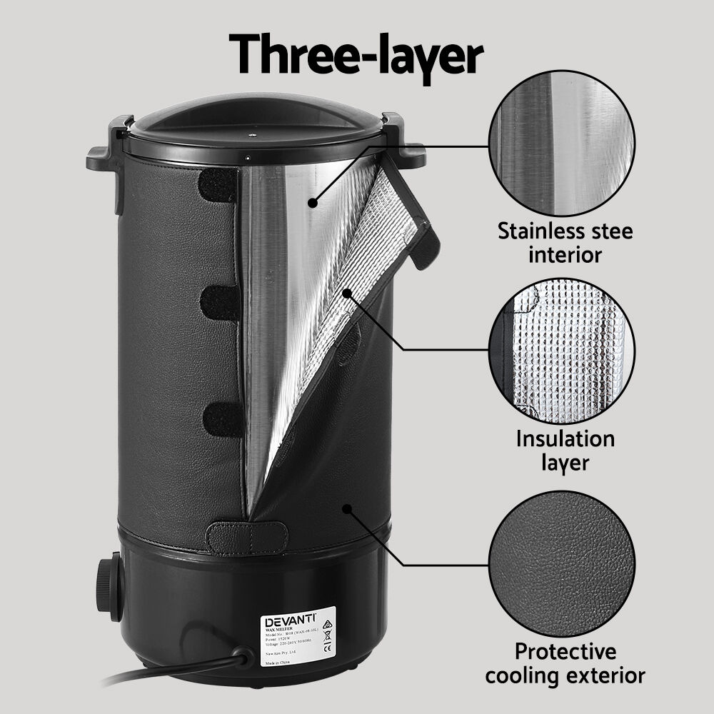 10L Wax Melter Candle Making 1520W Melting Pot Furnace Pour Spout Soap Price