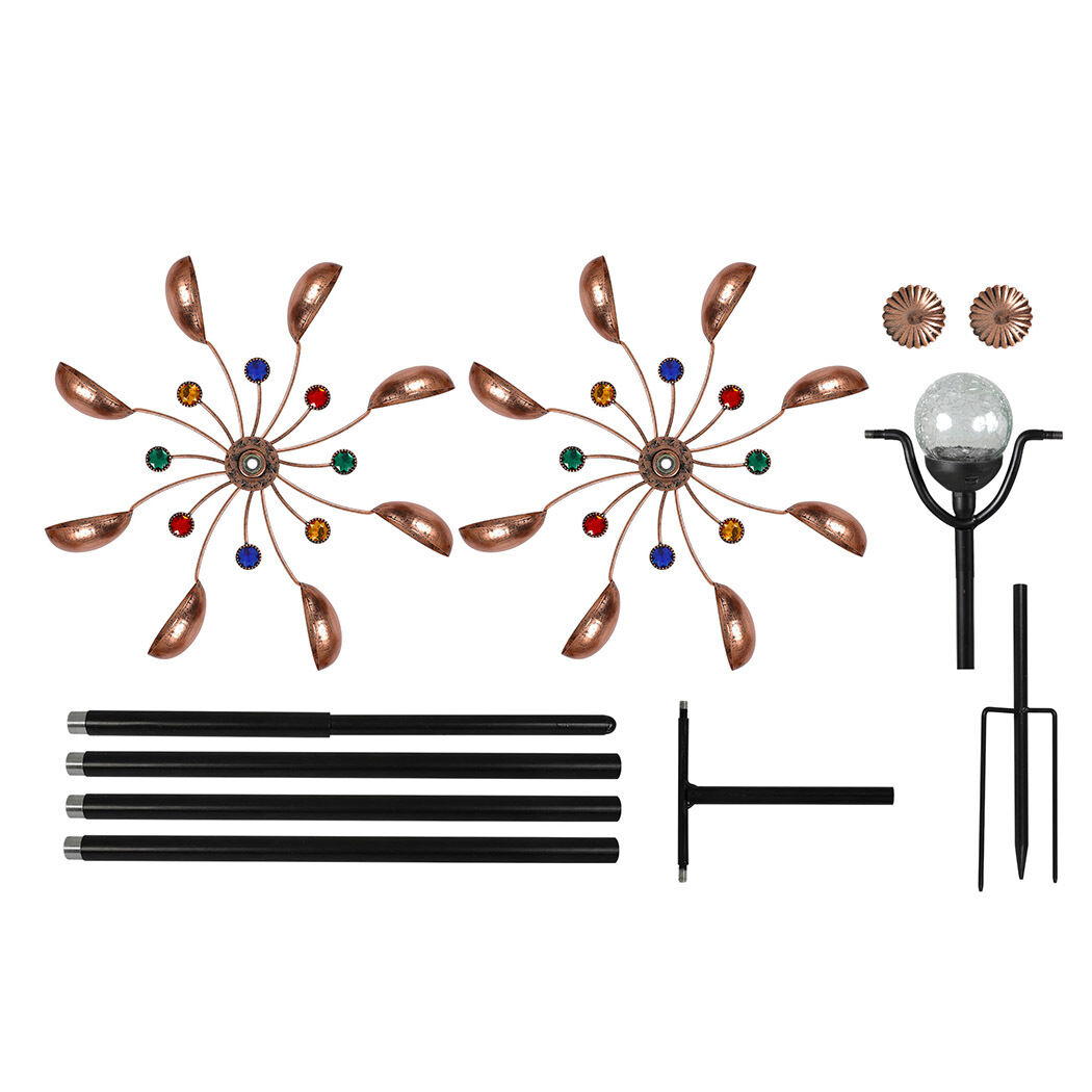 Garden Windmill Solar Light Wind Spinner Price